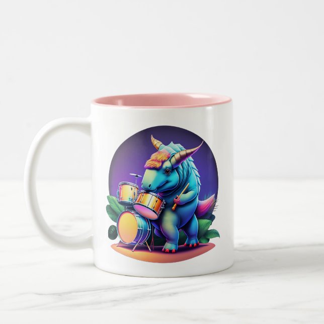Caneca do Dinossauro legal (Esquerda)