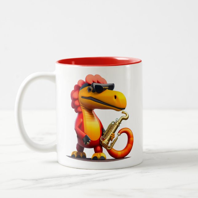 Caneca do Dinossauro legal (Esquerda)