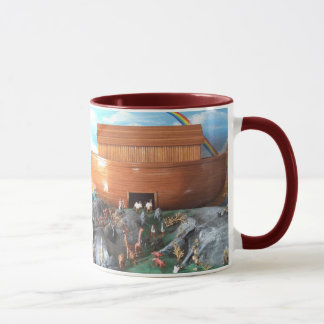 Caneca do Diorama da arca de Noahs