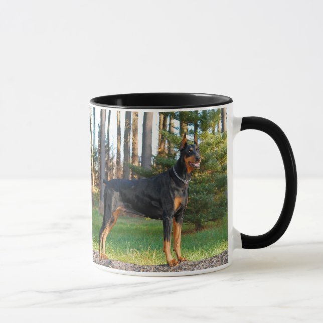 Caneca do Doberman (Direita)