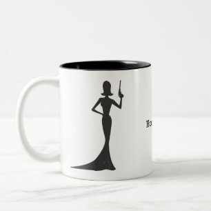 Caneca do Dois-Tom de Femme Fatale