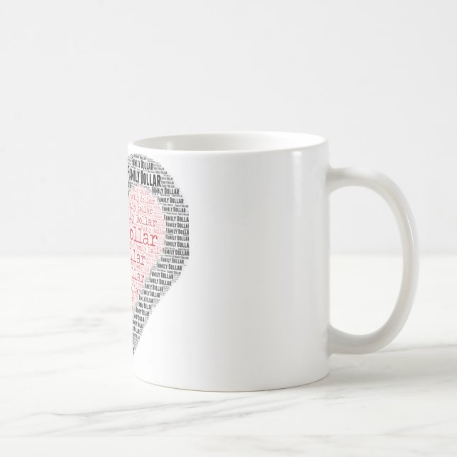 Caneca do dólar da família (Direita)