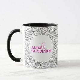 Caneca do Doodle de AGD