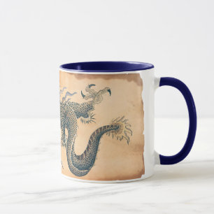 Caneca do dragão da arte do tatuagem