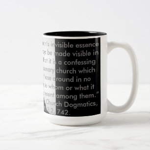 Caneca do ecclesiology de Karl Barth