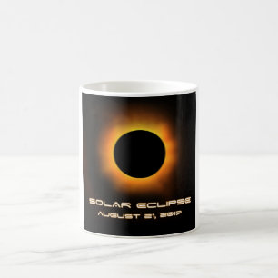 Caneca do eclipse solar 2017