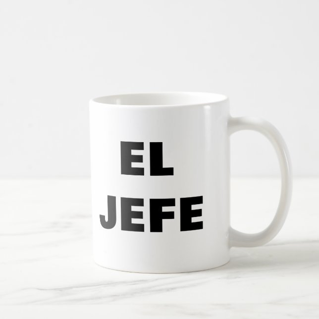 Caneca do EL JEFE (Direita)