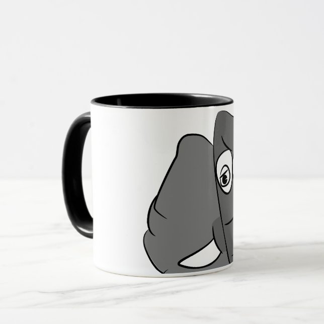 Caneca do elefante (Frente Esquerda)
