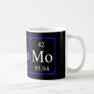 Caneca do elemento 42 - molibdênio