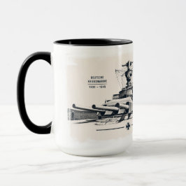Caneca do encouraçado Deutschland
