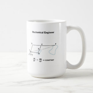 Caneca do engenheiro mecânico