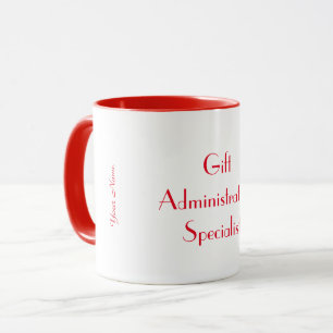 Caneca Do "especialista da administração presente "