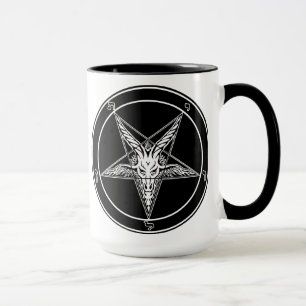 Caneca do estilo antigo de Baphomet