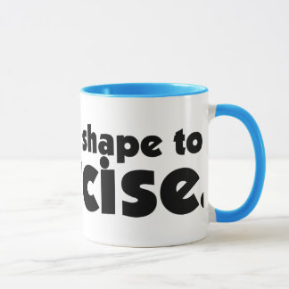 Caneca do exercício