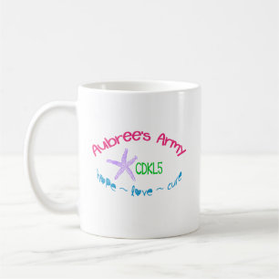 Caneca do exército CDKL5 11oz de Aubree