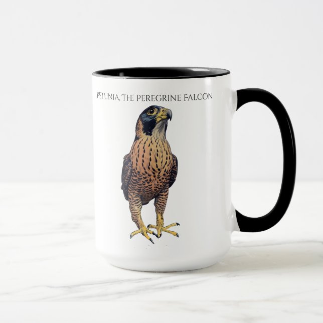 Caneca do Falcão-Peregrino Petúnia (Direita)