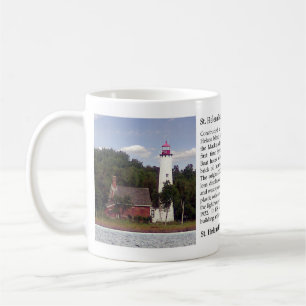 Caneca do farol da ilha de St Helena