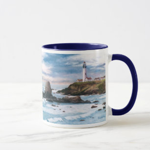 Caneca do farol do ponto do pombo