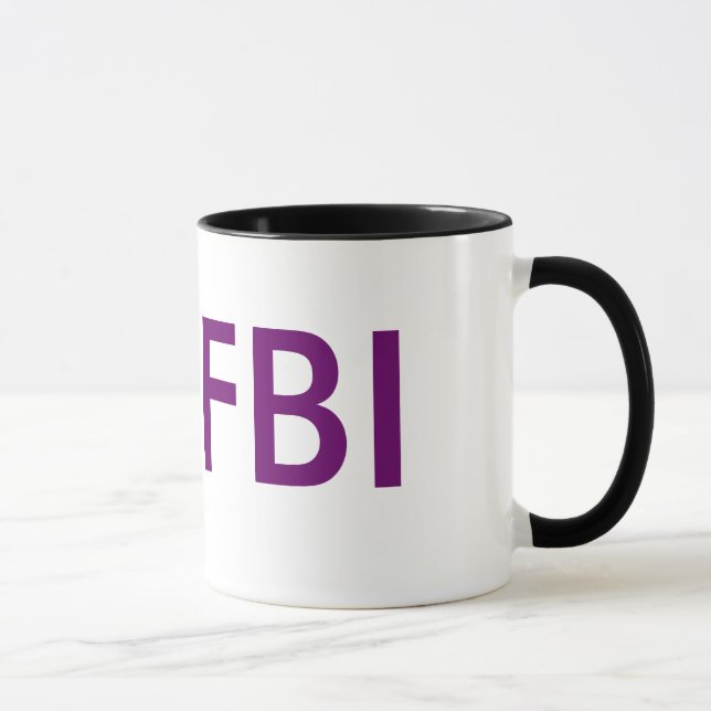 Caneca do FBI (Direita)