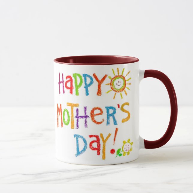 Caneca do feliz dia das mães (Direita)