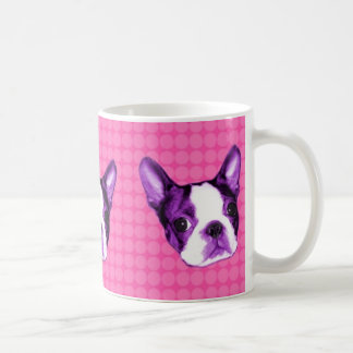 Caneca do filhote de cachorro de Boston Terrier