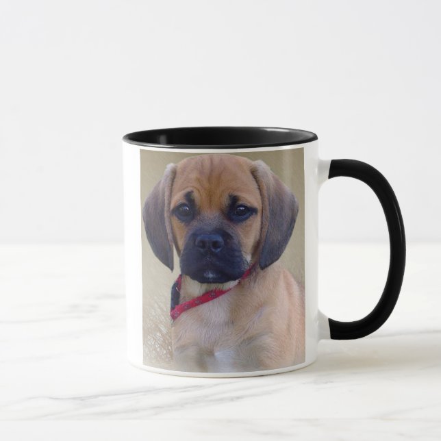 caneca do filhote de cachorro do puggle (Direita)
