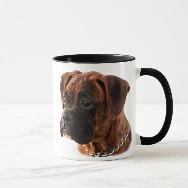 Caneca do filhote de cachorro do pugilista (Direita)
