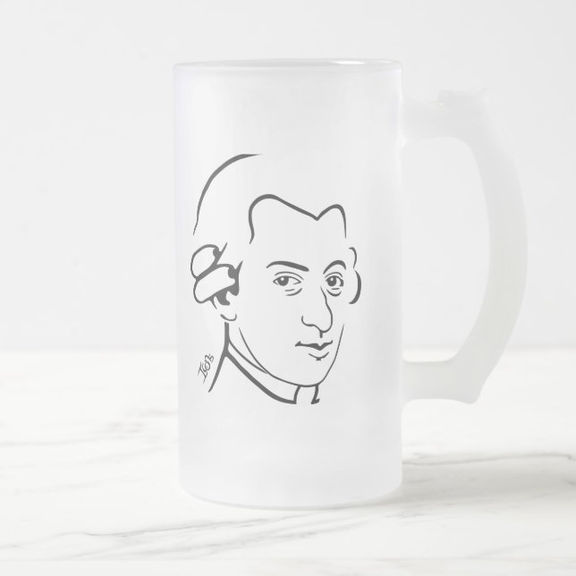 Caneca do fosco de Mozart (Direita)