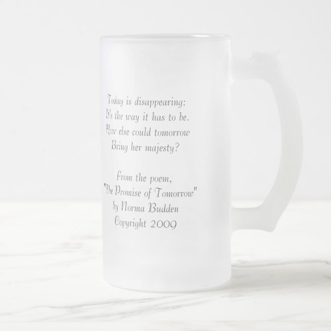 Caneca do fosco do lago pigeon (Direita)