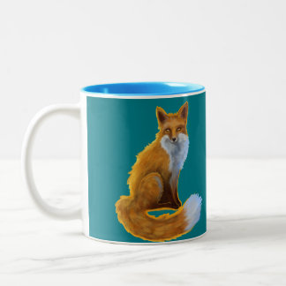 Caneca do Fox da cerceta