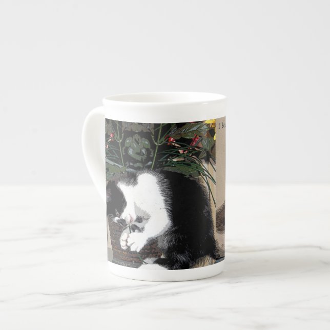 Caneca do gatinho (Frente Esquerda)