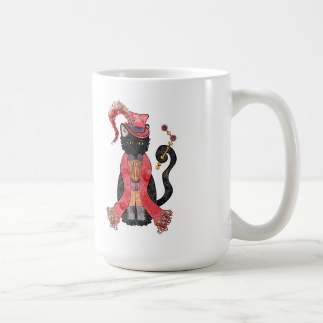 Caneca do gatinho da ópera (Direita)