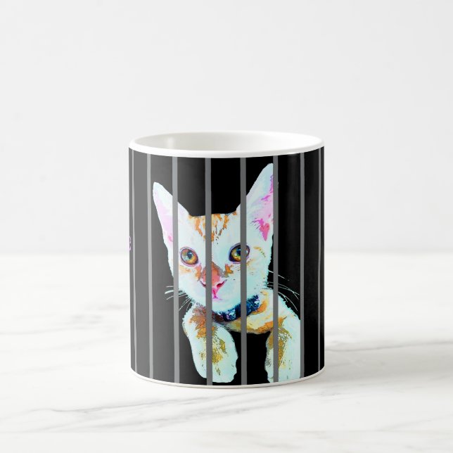 Caneca do gatinho do #FreeSweetie (Centro)
