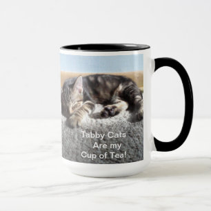 Caneca do gatinho do gato malhado