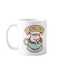 Caneca do gato - "CATPUCCINO "