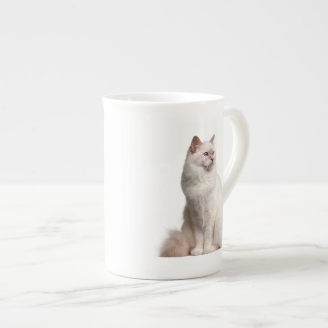 Caneca do gato de Birman (Frente Esquerda)