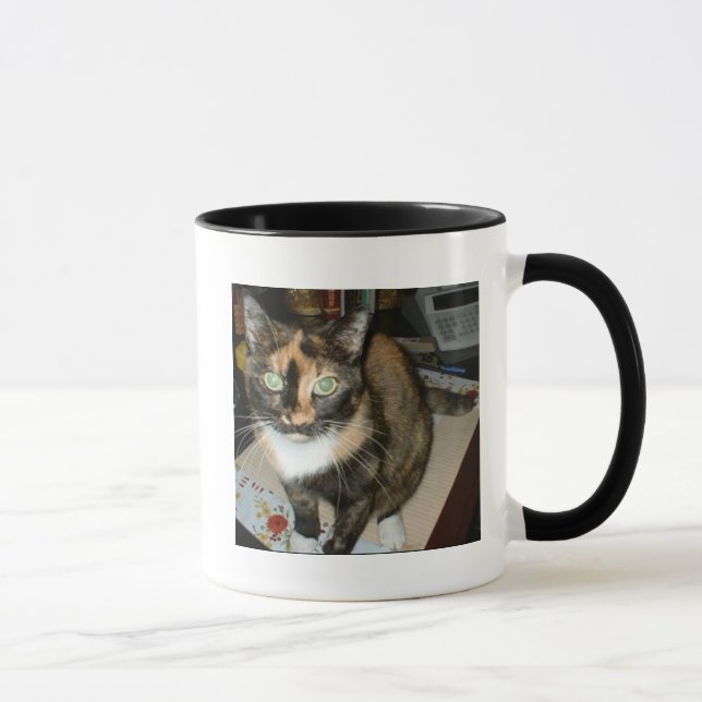 Caneca do gato de chita (Direita)