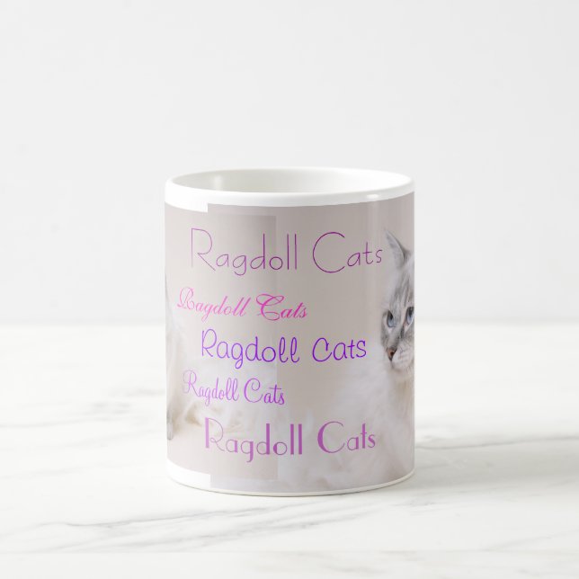 Caneca do gato de Ragdoll (Centro)