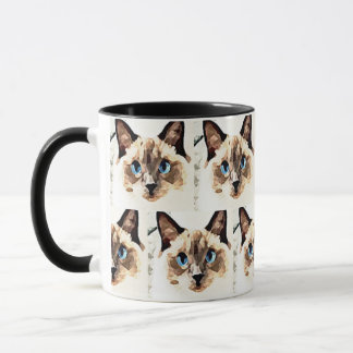 Caneca do gato de Ragdoll