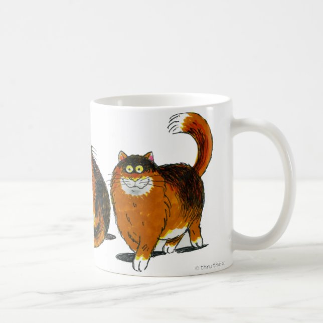 Caneca do gato de "Sam" (Direita)