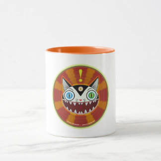 Caneca do gato do circo