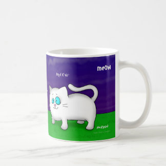 Caneca do gato do Meow