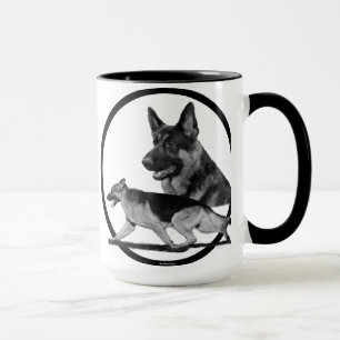 CANECA DO GERMAN SHEPHERD