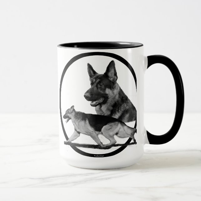CANECA DO GERMAN SHEPHERD (Direita)