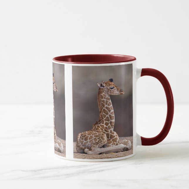 Caneca do girafa do bebê (Direita)