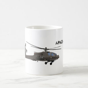 Caneca do helicóptero de AH-64 Apache