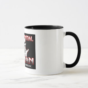 Caneca do Hitman do metal pesado