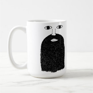 Caneca do homem da barba