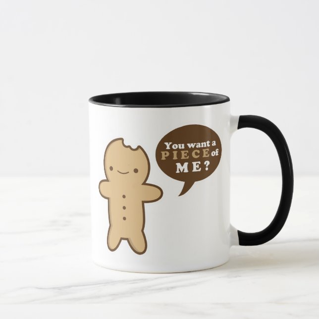 Caneca do homem de pão-de-espécie (Direita)