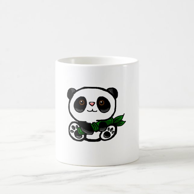 Caneca do ícone da panda (Centro)